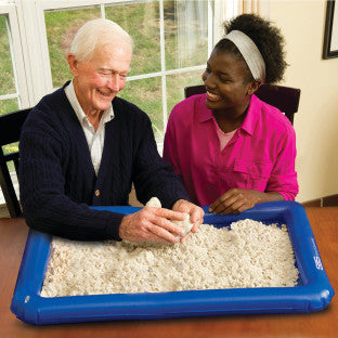 sensory sand brings memories of beach holidays