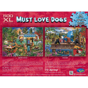 HOLDSON PUZZLE - MUST LOVE DOGS 500PC XL (CAMPER CANINES)