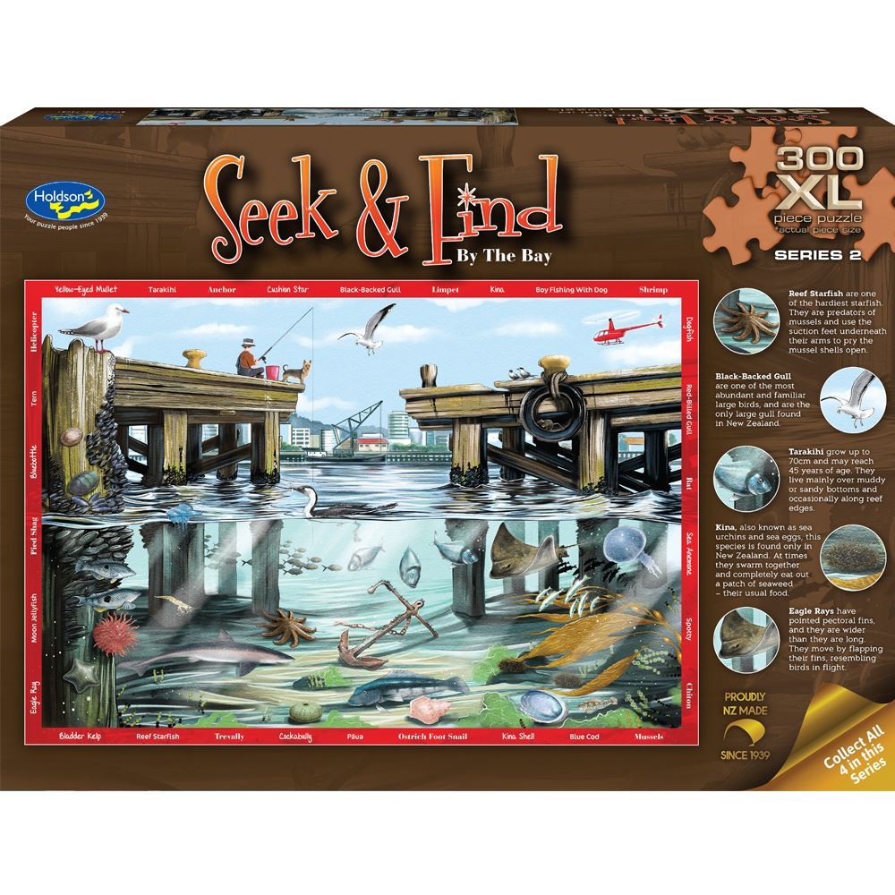HOLDSON PUZZLE - SEEK & FIND S2 300XL PC (BY THE BAY)