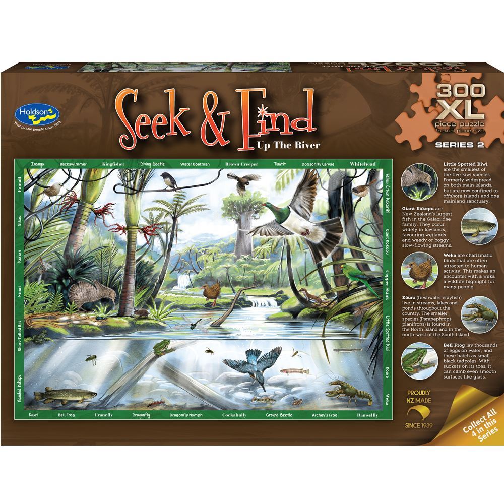 HOLDSON PUZZLE - SEEK & FIND S2 300 XL PC (UP THE RIVER)