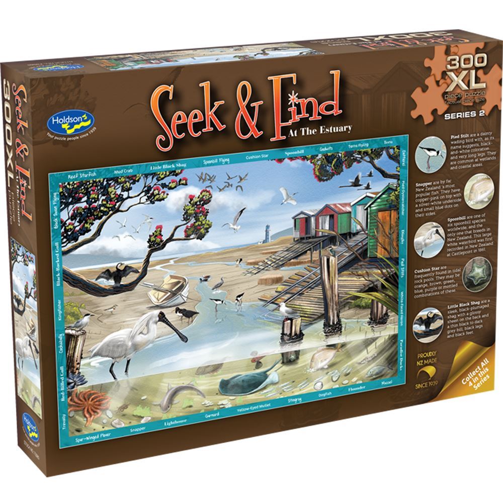 HOLDSON PUZZLE - SEEK & FIND S2 300XL PC (AT THE ESTUARY)