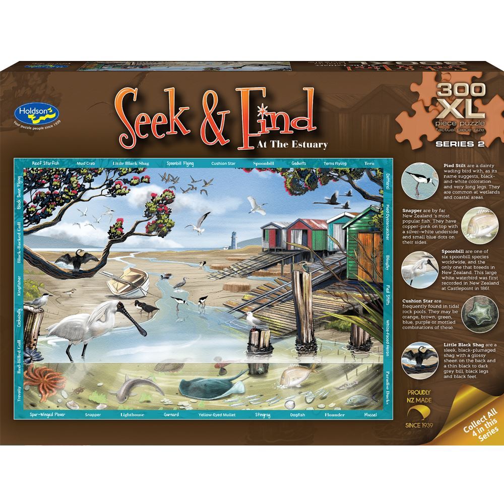 HOLDSON PUZZLE - SEEK & FIND S2 300XL PC (AT THE ESTUARY)
