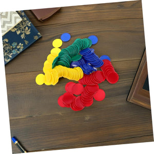 LARGE Plastic Bingo Chips/set of 80
