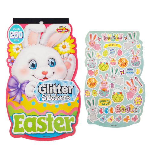 Sticker Pad Sparkle Easter 250pc