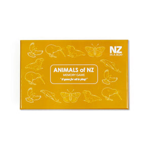 Animals of NZ Memory Game