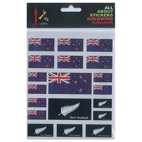 STICKER NZ FLAGS