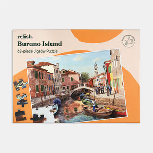 burano island 63-piece puzzle