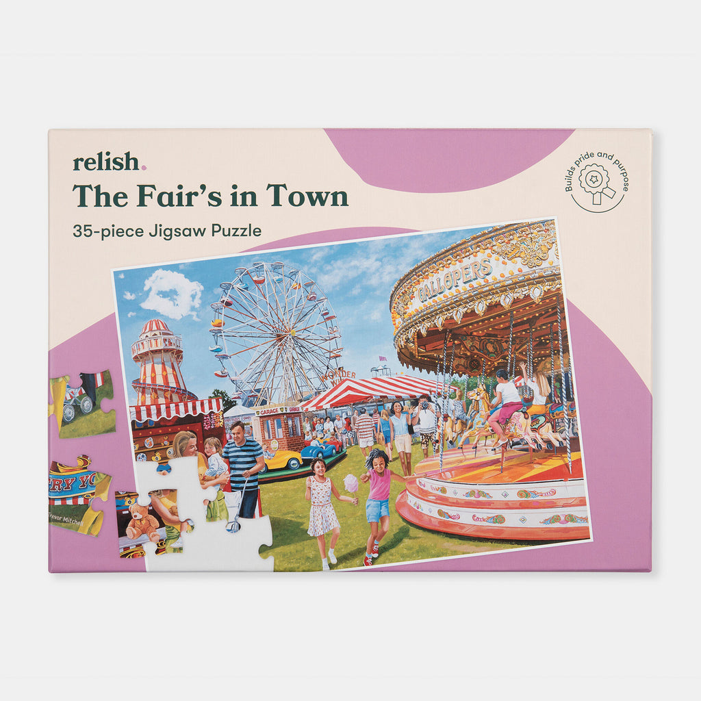 the fair's in town 35 piece puzzles