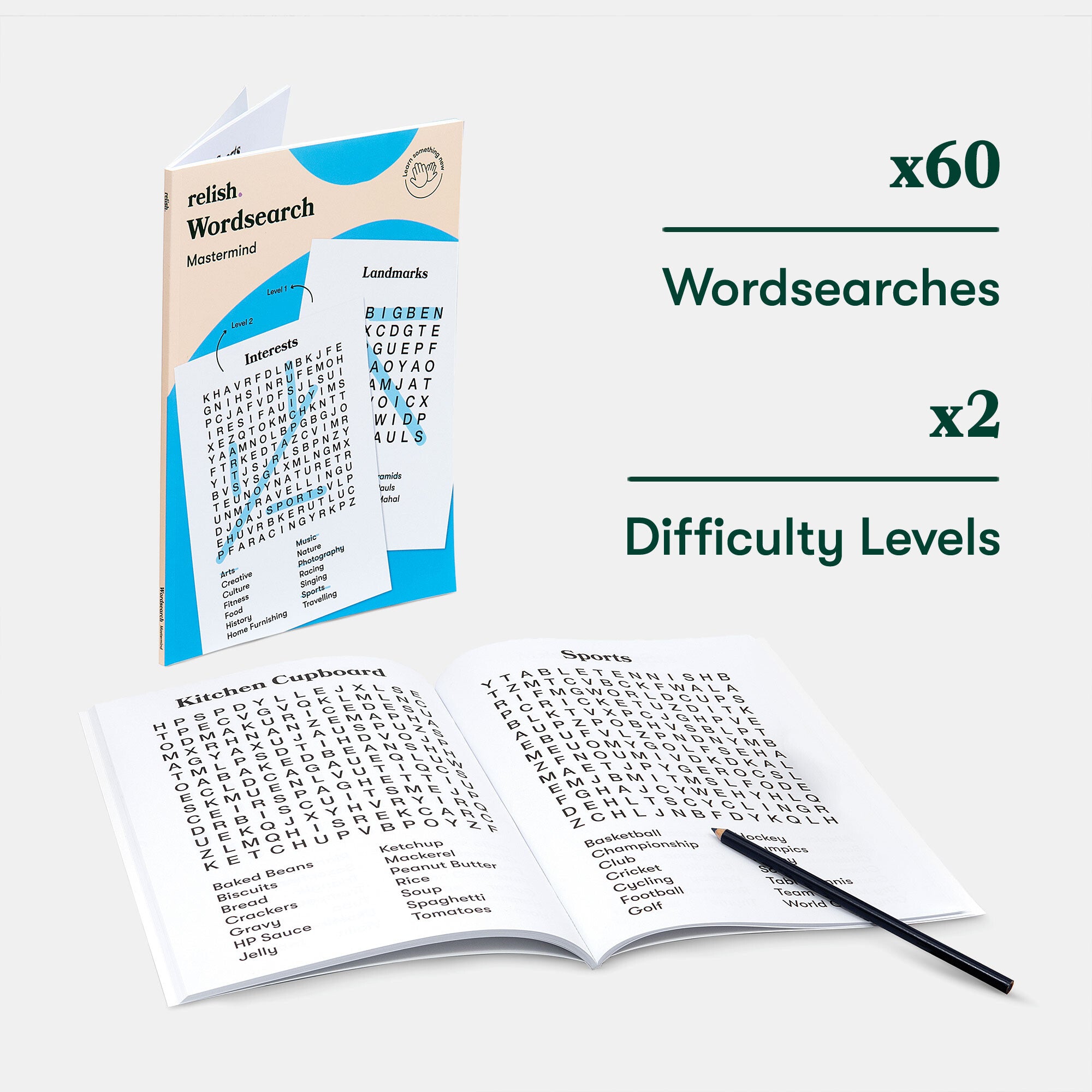 wordsearch level 1 & 2