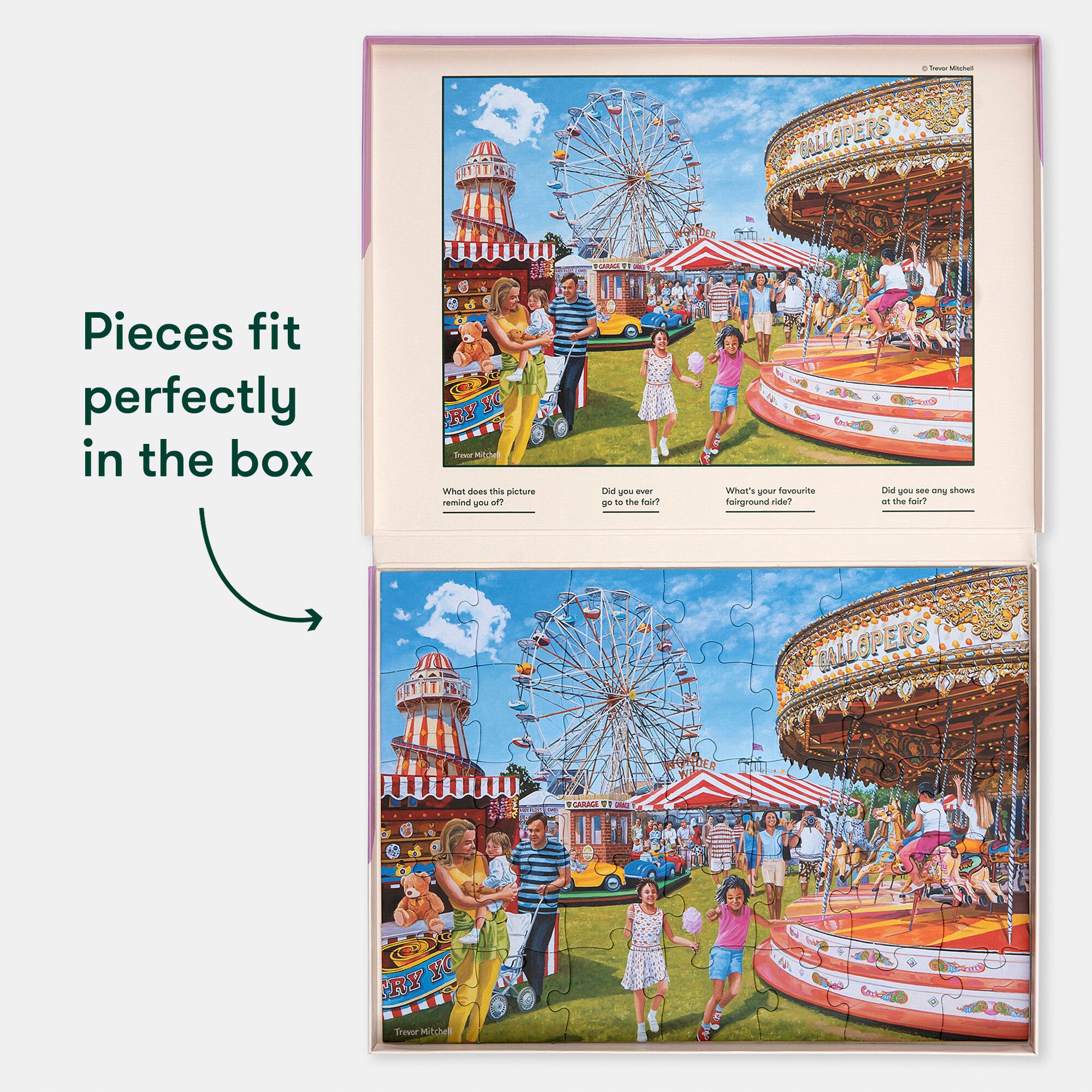 the fair's in town 35 piece puzzles