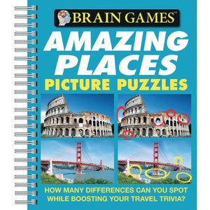 Picture Puzzle Book: Amazing Places