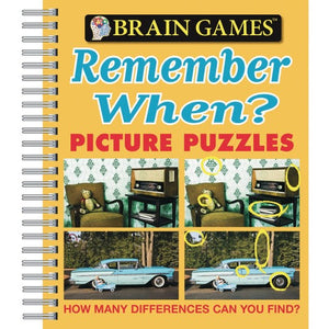 Picture Puzzles Book: Remember When?