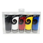 ACRYLIC COLOUR COOL SET 5 X 90 ML TUBES