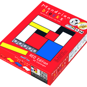mondrian blocks - red