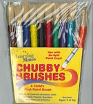 chubby paint brushes