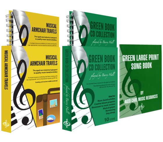 musical armchair travels & green book cd collection bundle