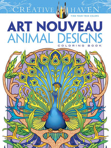 art nouveau animal designs
